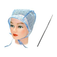 GORRO SACA MECHAS REUTILIZABLE CON AGUJA  1