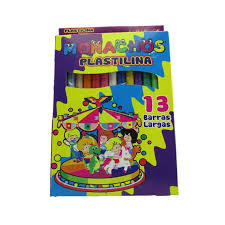 PLASTILINA CAJA X13 BARRAS LARGAS 1
