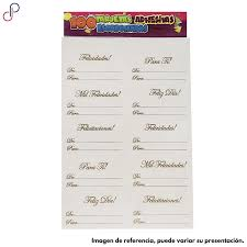 TARJETA DE PARA BLANCA X120 STIQUER 1