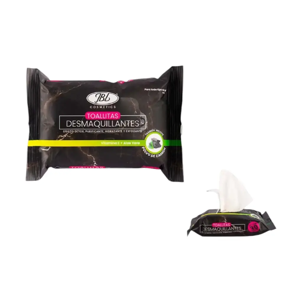 TOALLITAS DEMAQUILLANTES JBL X30 PAÑITOS 1