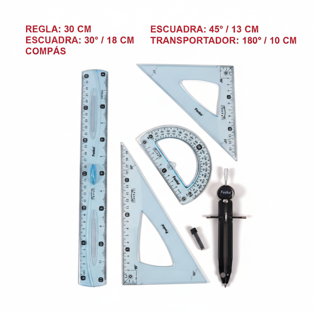 KIT GEOMETRICO CON COMPAS EN CARTON  1