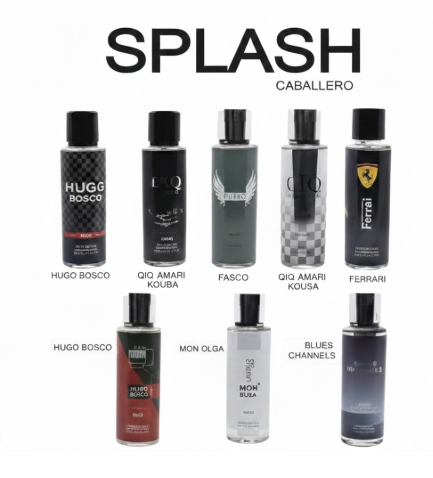 SPLASH CABALLERO TAPA NEGRA 130ML  1
