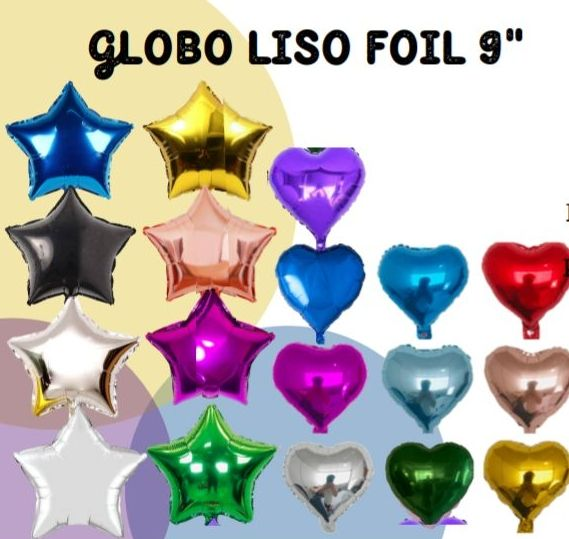 GLOBO LISO DE 9" X12  1