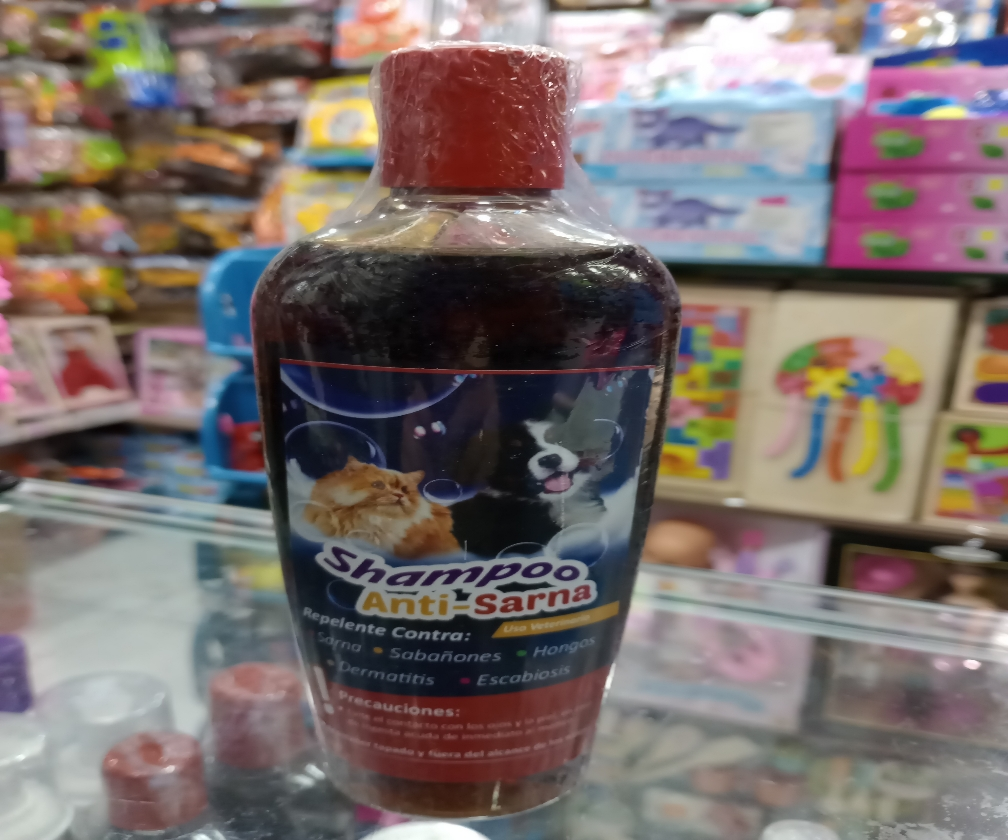 SHAMPOO ANTI SARNA DE PERRO  1
