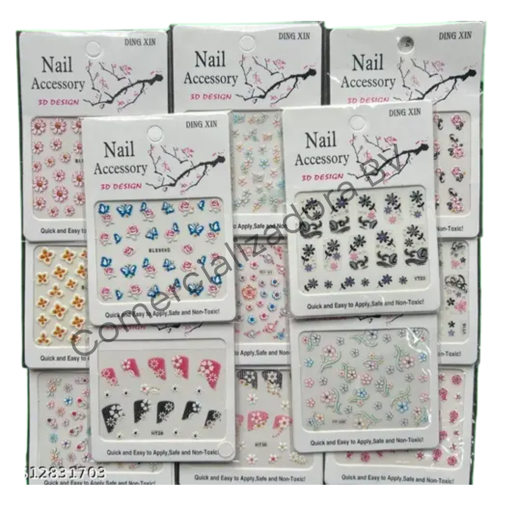 STICKER DE UÑAS PEQUEÑOS 1