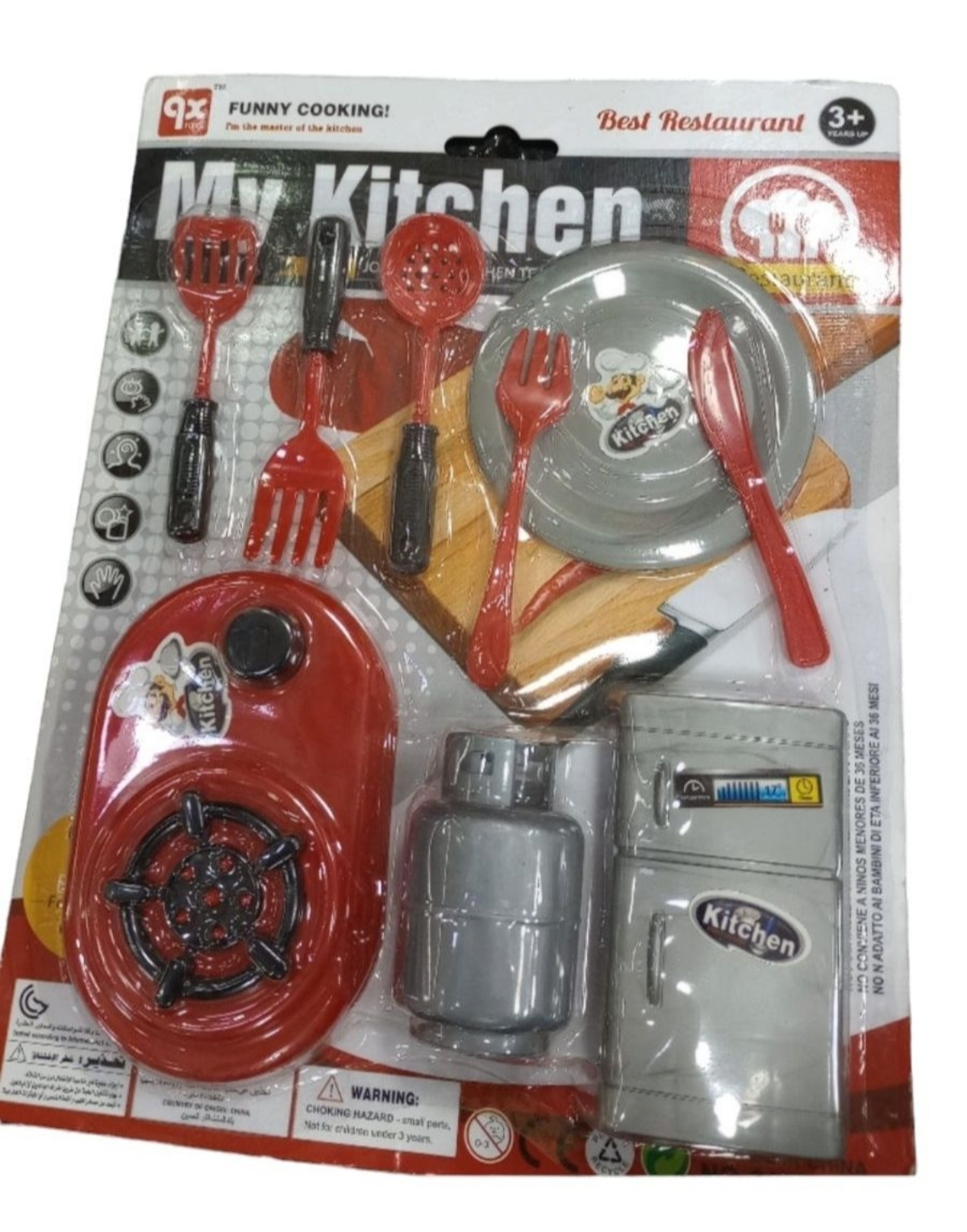 COCINA CARTON ROJA QX1122-2 1