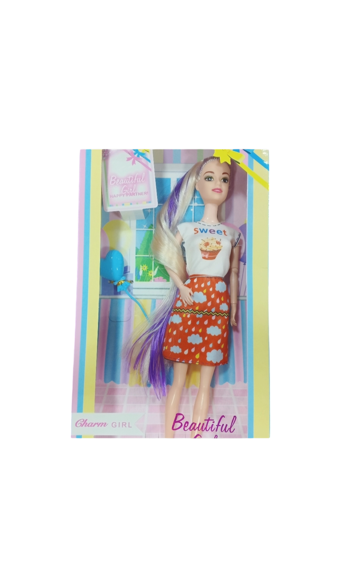 MUÑECA BARBIE GLOBO AX004-10 1