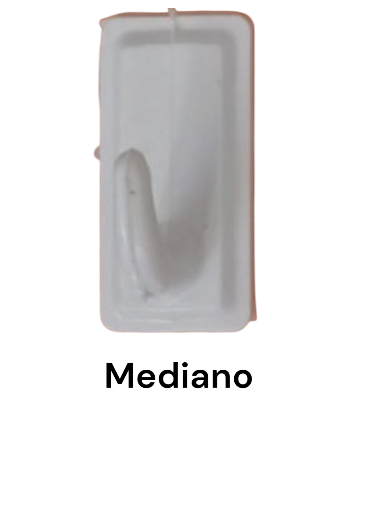 GANCHO ADHESIVO MEDIANO X100 1