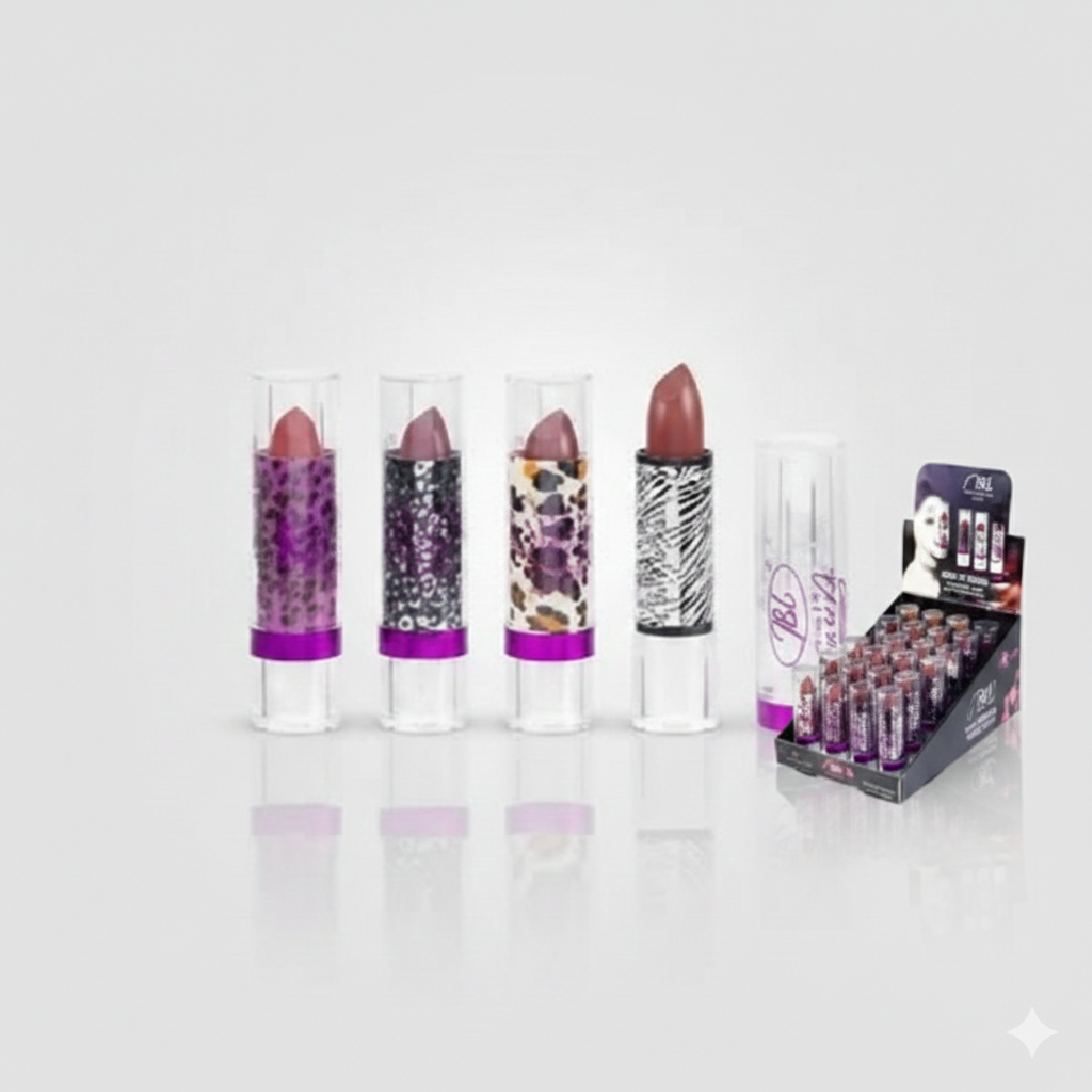 LABIAL MATTE ANIMAL PRINTS CAJA X24 1