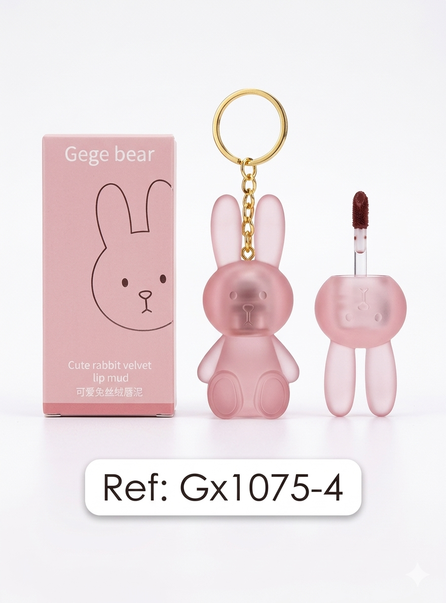 LABIAL MATTE LIQUIDO LLAVERO CONEJO 1