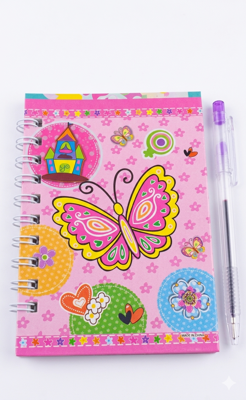 LIBRETA ARGOLLADA CON ESFERO 1