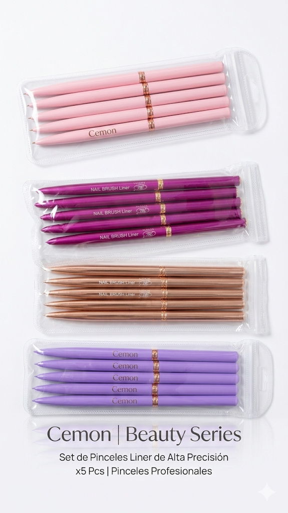 PINCEL LINER X5 PCS 1