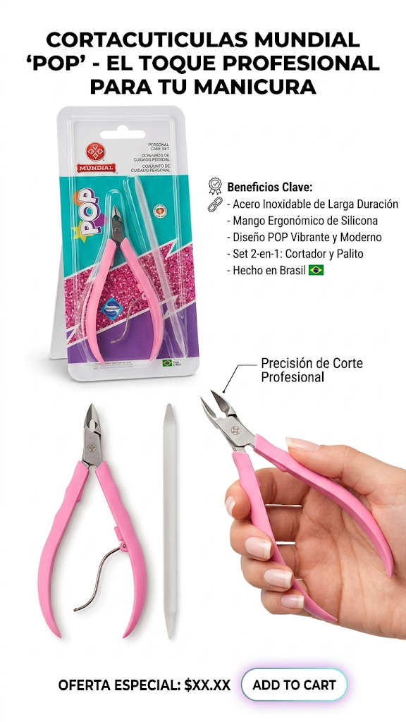 CORTACUTICULA POP CON ESPATULA MUNDIAL  1