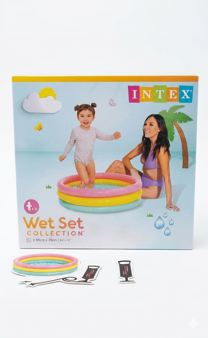 PISCINA ARCOIRIS PEQUEÑO 86X25 1