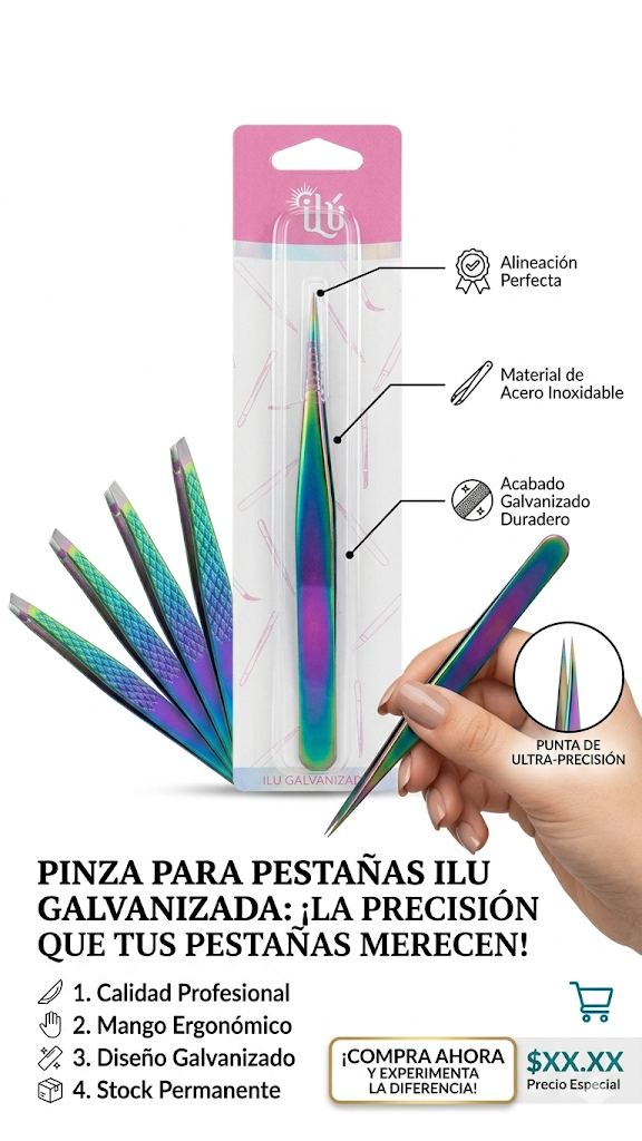 PINZA PARA PESTALAS ILU GANVANIZADA  1
