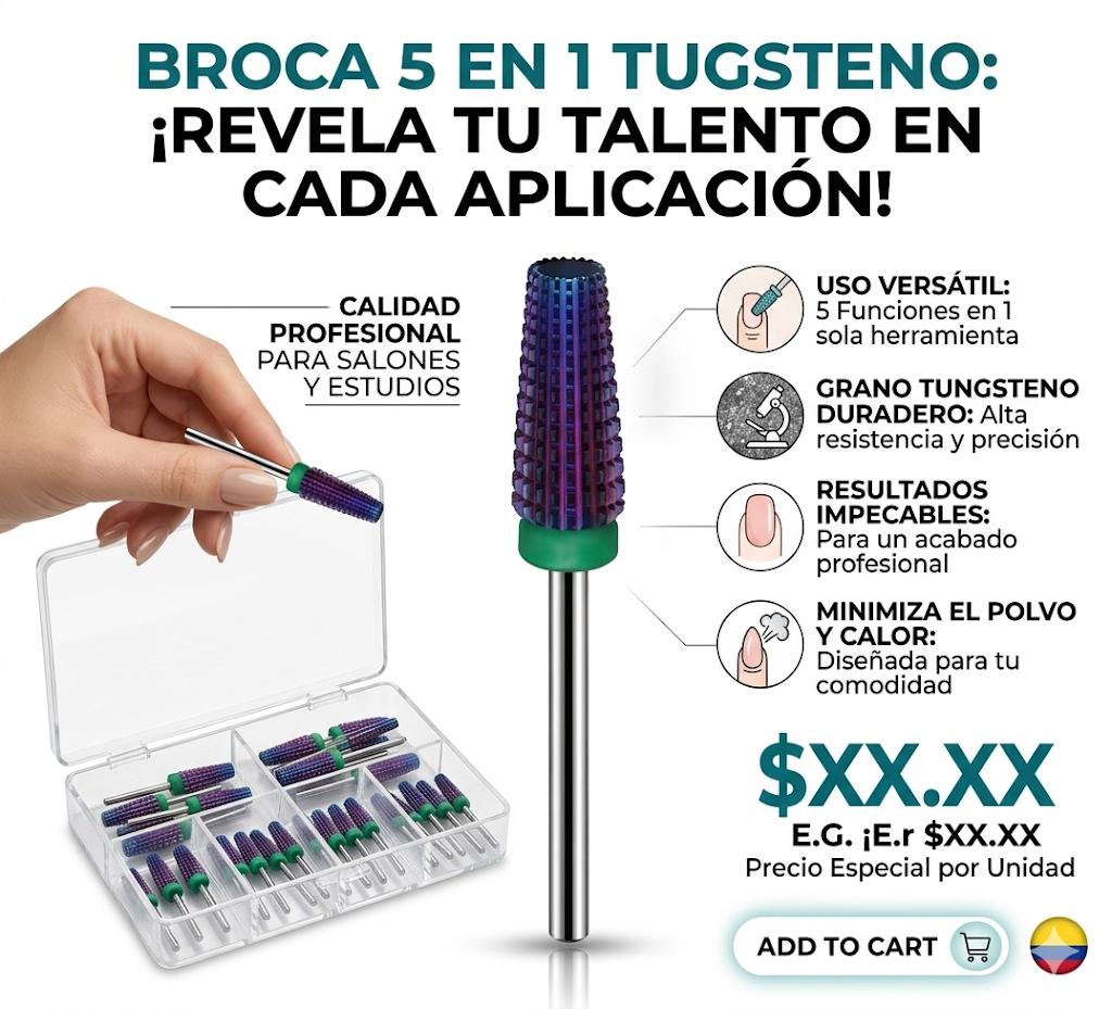 BROCA 5 EN 1 TUGSTENO 1