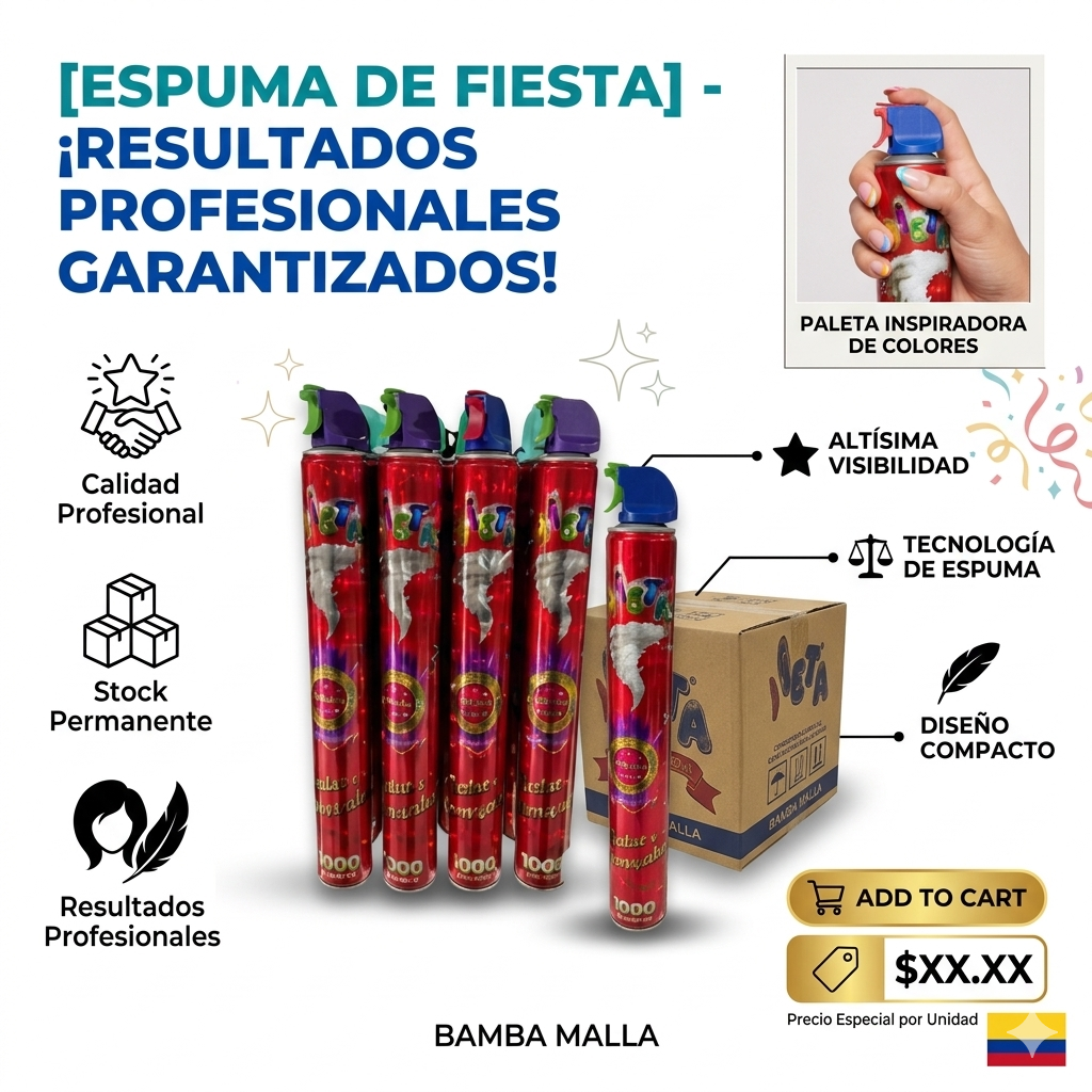 ESPUMA DE FIESTA X600ML