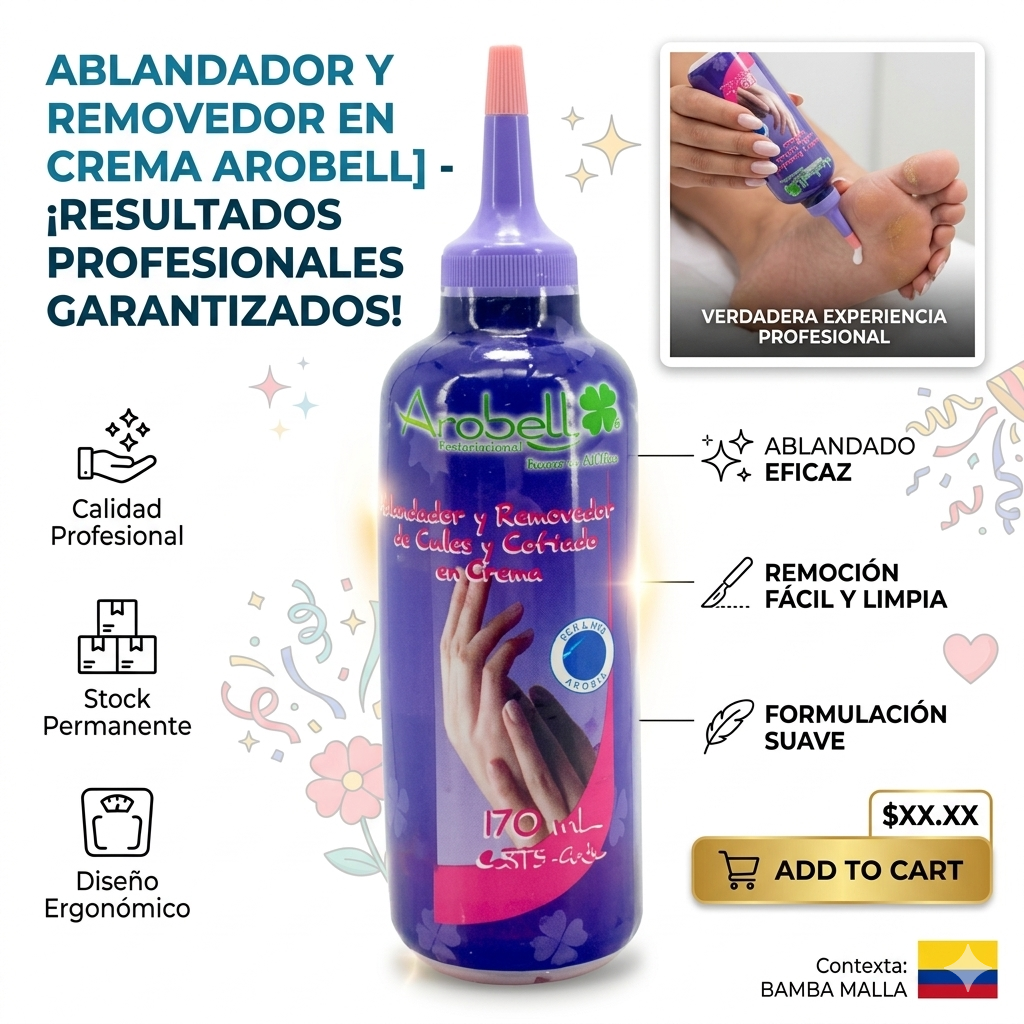 ABLANDADOR Y REMOVEDOR EN CREMA AROBELL 