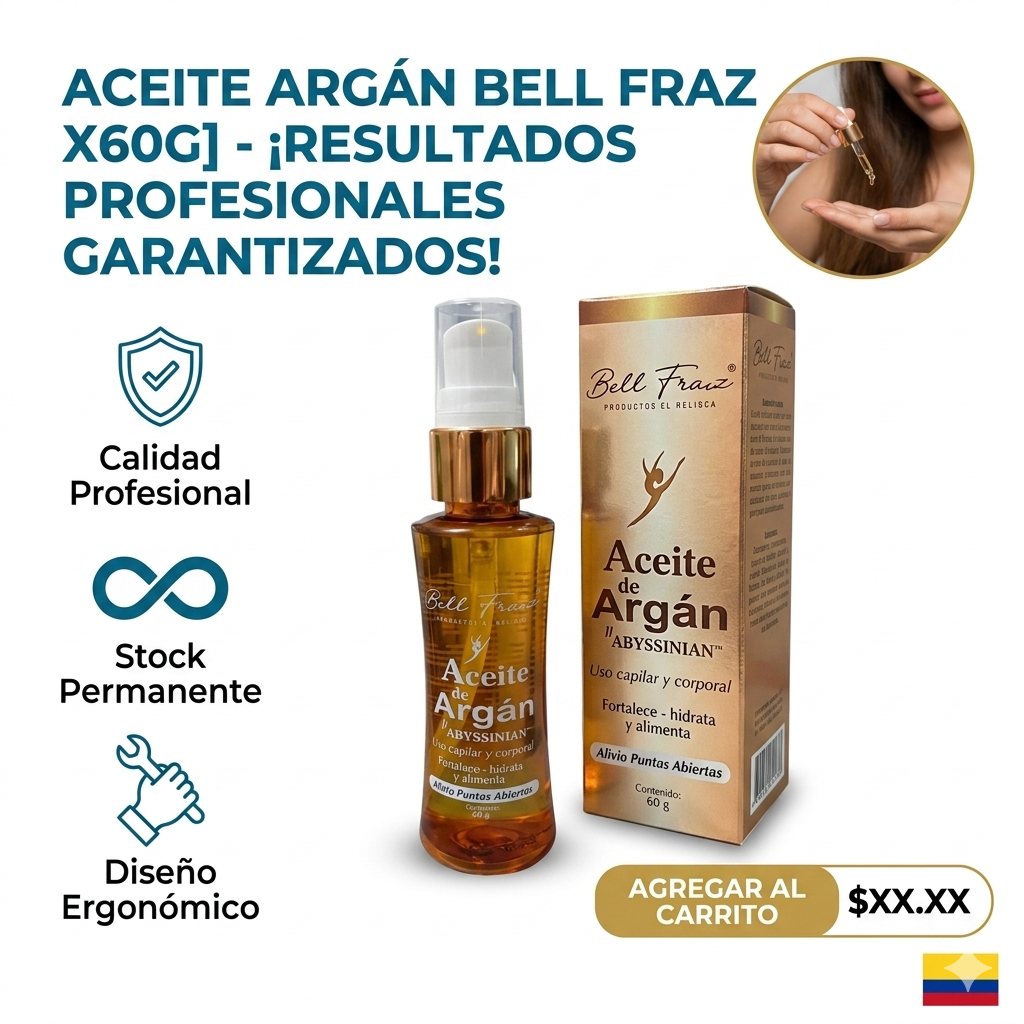 ACEITE ARGÁN BELL FRAZ X60G