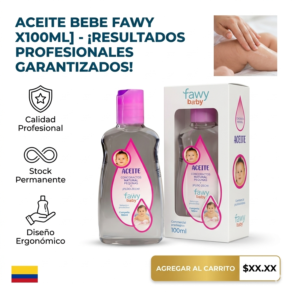 ACEITE BEBE FAWY X100ML 1