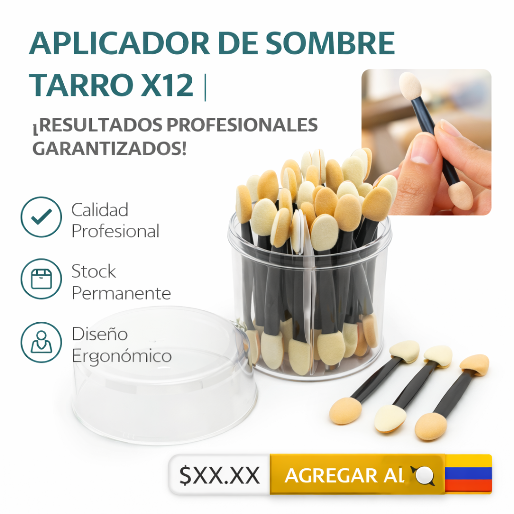 APLICADOR DE SOMBRE TARRO X12  1