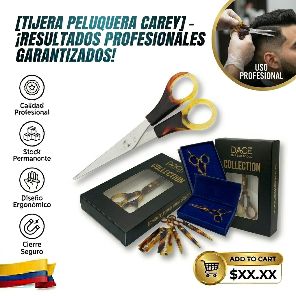 TIJERA PELUQUERA CAREY 1