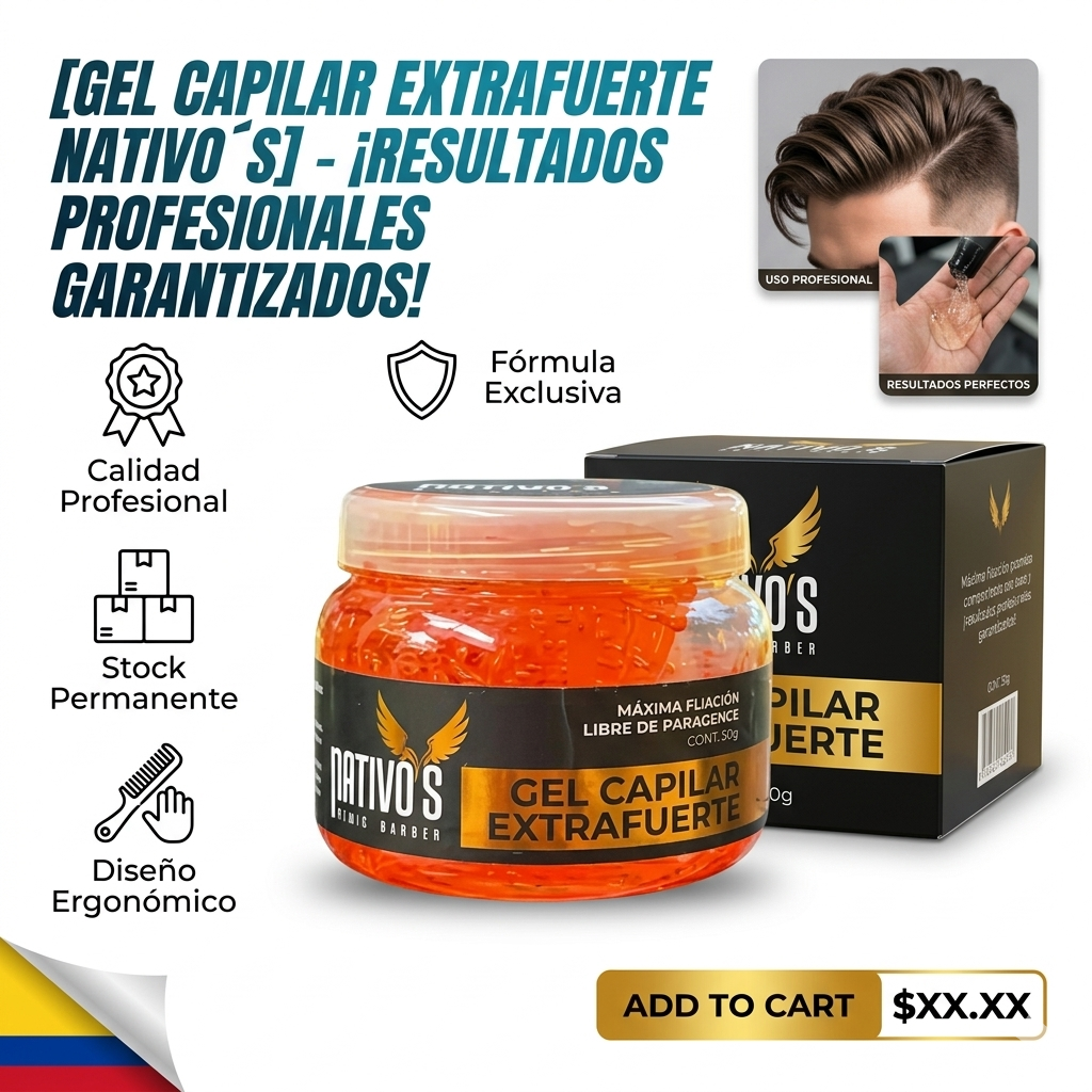 GEL CAPILAR EXTRA FUERTE X350G 1