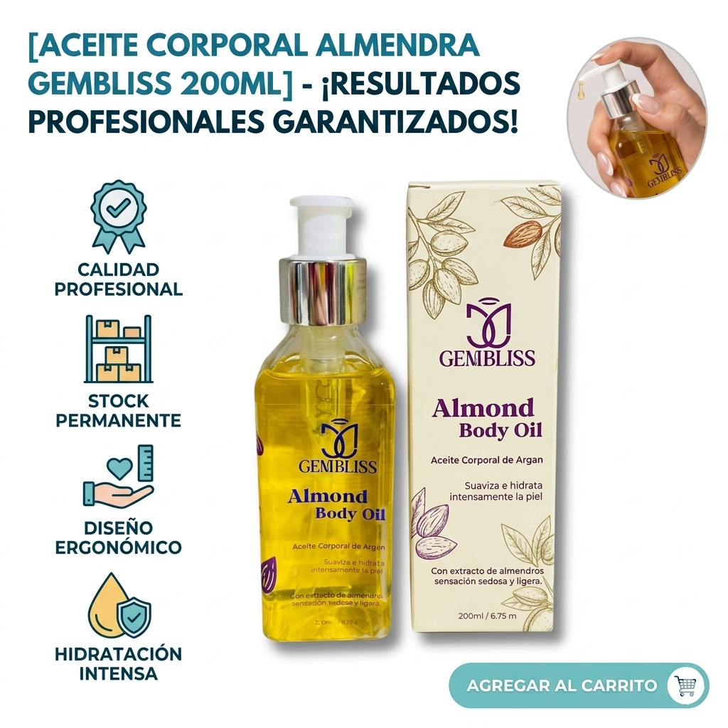 ACEITE CORPORAL GEMBLISS 200ML  1