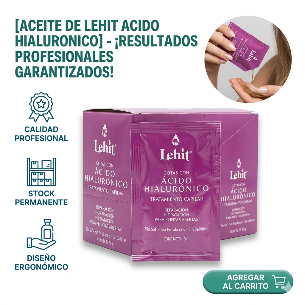ACEITE DE LEHIT ACIDO HIALURONICO