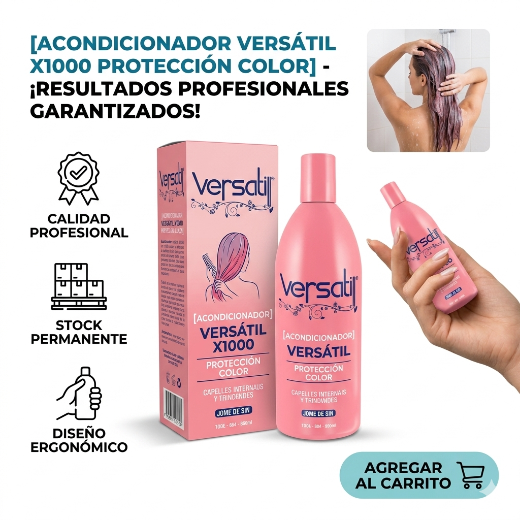 ACONDICIONADOR VERSÁTIL X1000 PROTECCIÓN COLOR