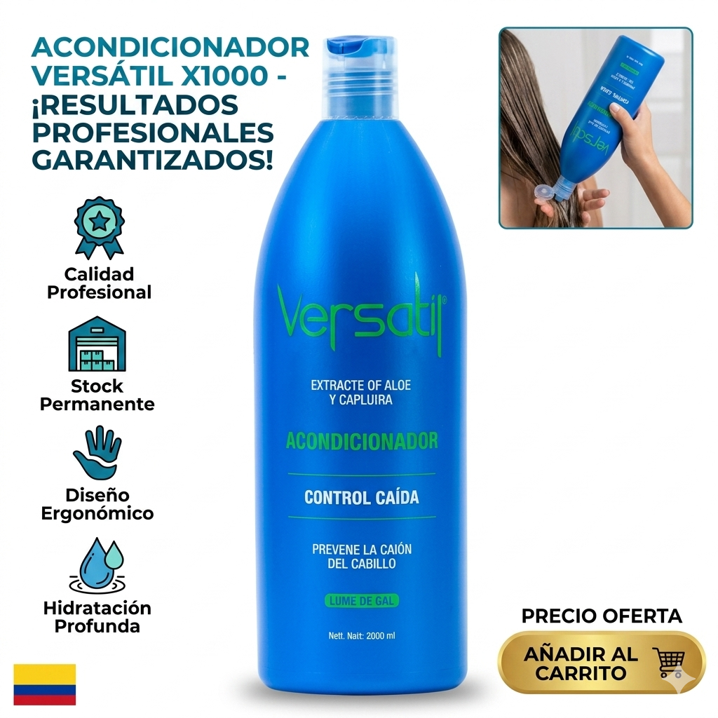 ACONDICIONADOR VERSÁTIL X1000 CONTROL CAIDA