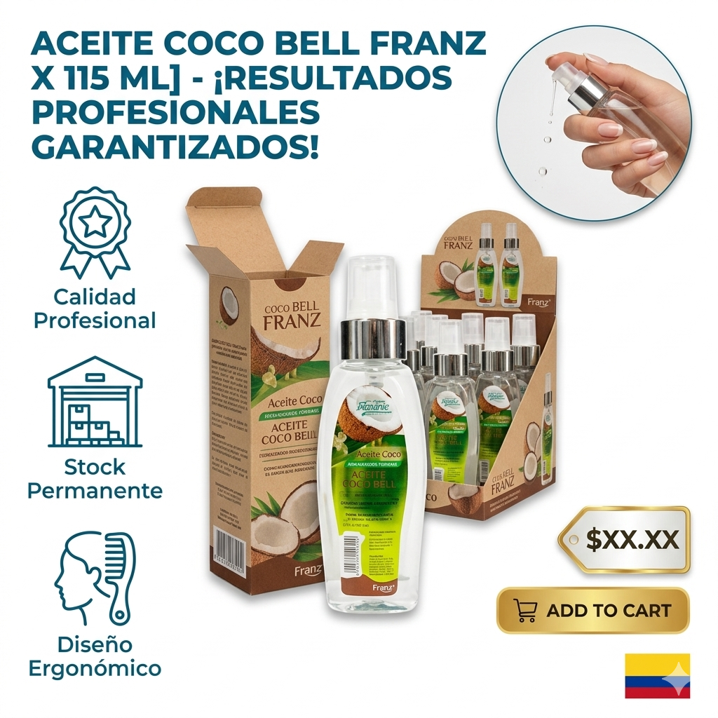 ACEITE COCO BELL FRANZ X 115 ML
