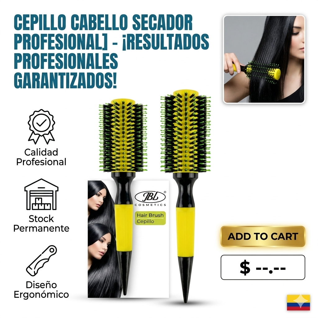 CEPILLO CABELLO CECADOR PROFESIONAL 1