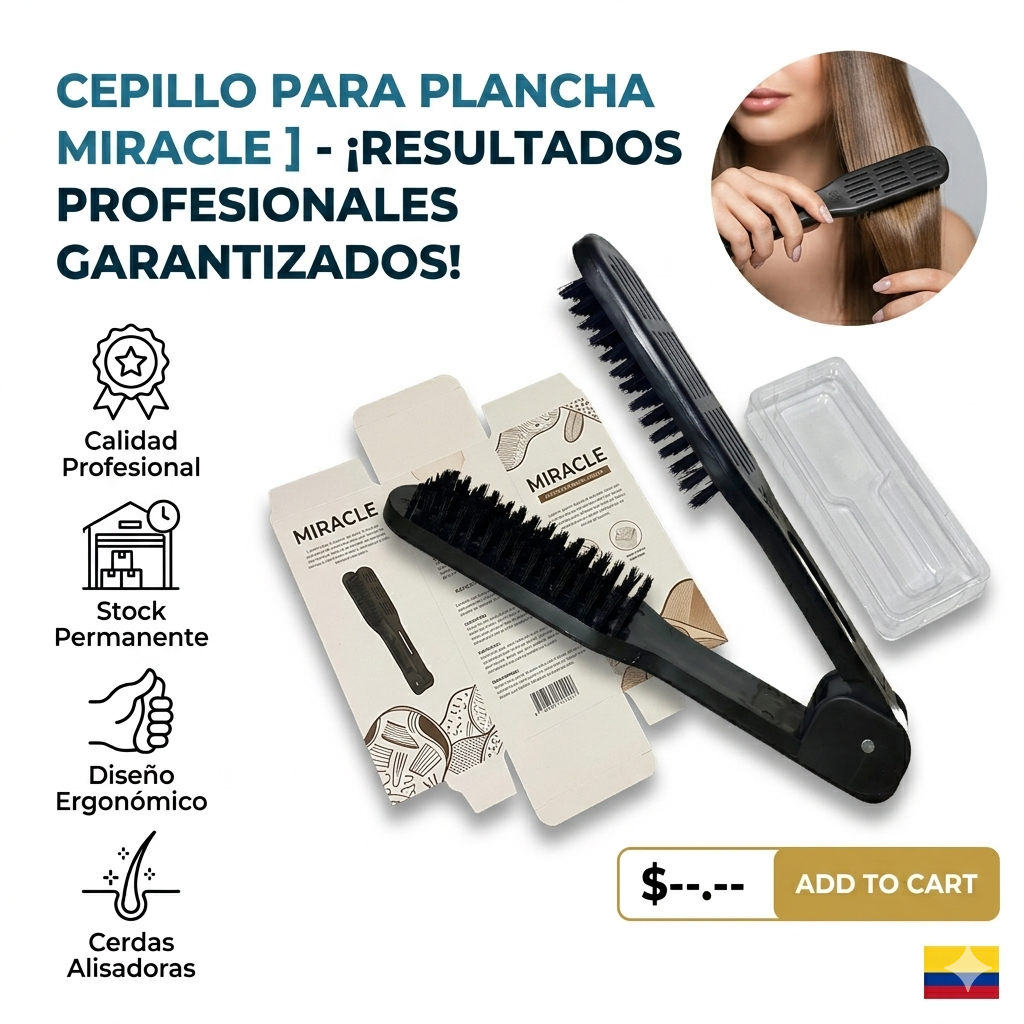 CEPILLO PARA PLANCHA MIRACLE 1