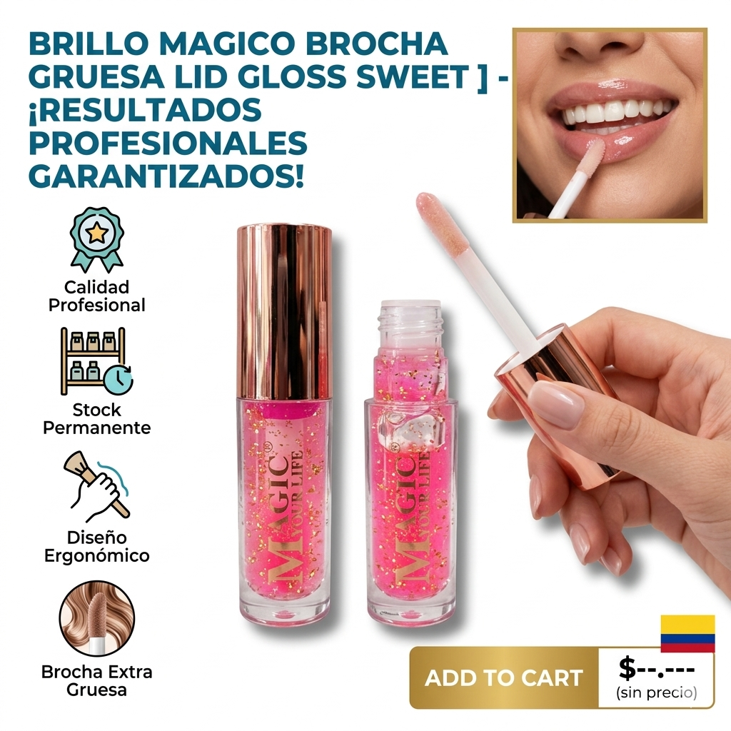 BRILLO MAGICO BROCHA GRUESALID GLOSS SWEET 1