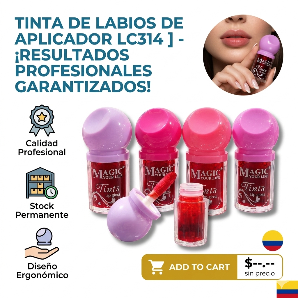 TINTA DE LABIOS DE APLICADOR GRUESO 1