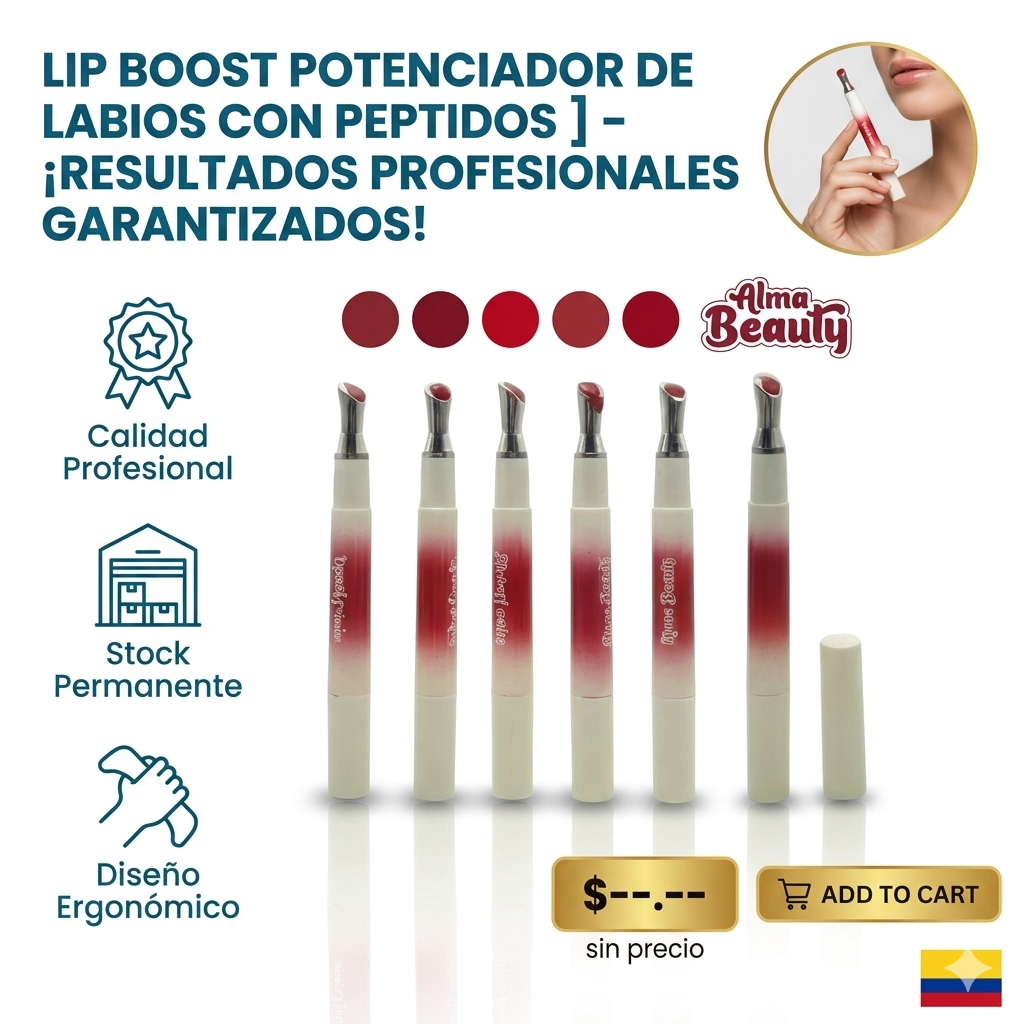 LIP BOOST POTENCIADOR DE LABIOS CON PEPTIDOS  1