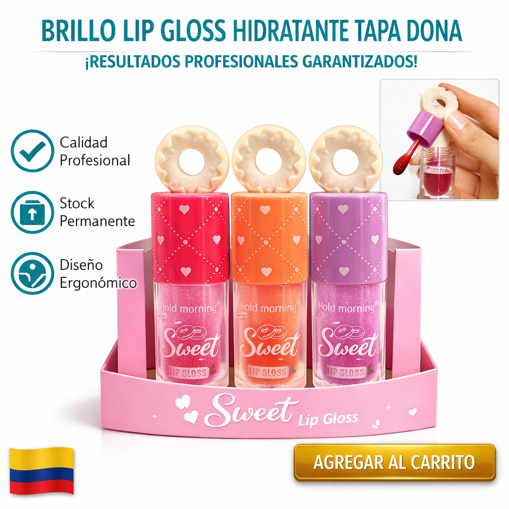 BRILLO LIP GLOSS HIDRATANTE TAPA DONA 1