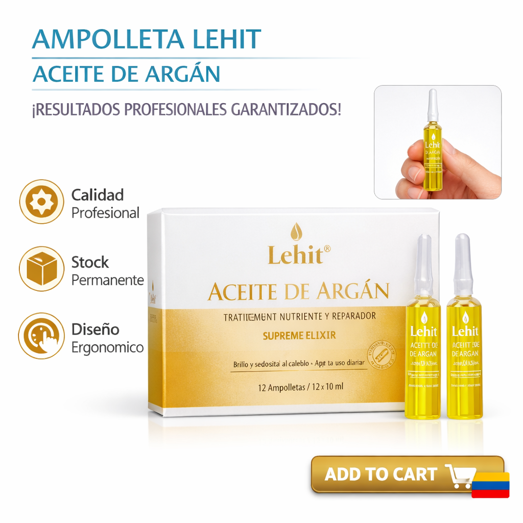 AMPOLLETA LEHIT ACEITE DE ARGÁN