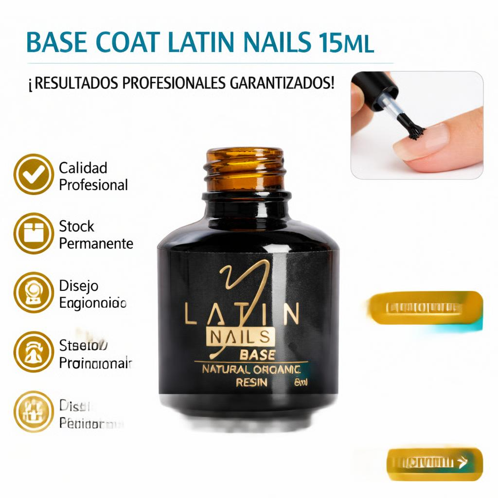 BASE COAT LATIN NAILS 15ML 1