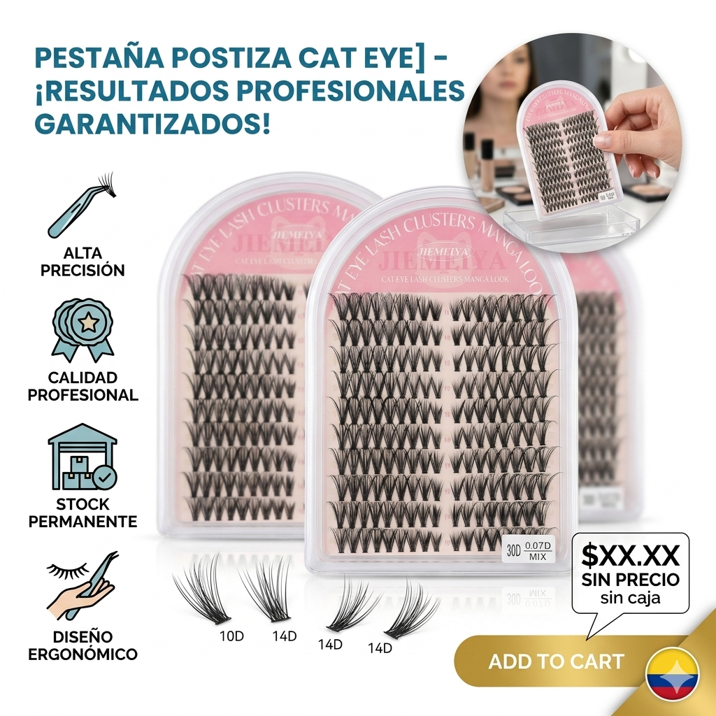 PESTAÑA POSTIZA CAT EYE 1