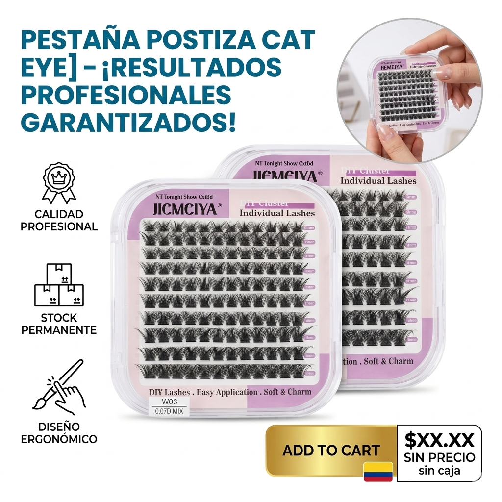 PESTAÑA POSTIZA CAT EYE  1
