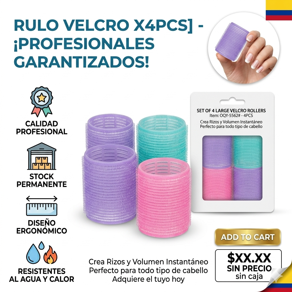 RULO VELCRO X4PCS 1