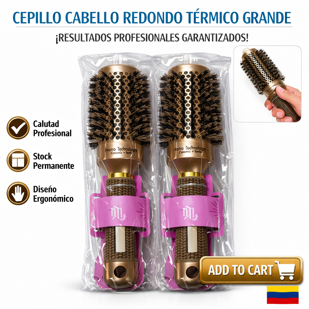 CEPILLO CABELLO REDONDO TERMICO GRANDE 1