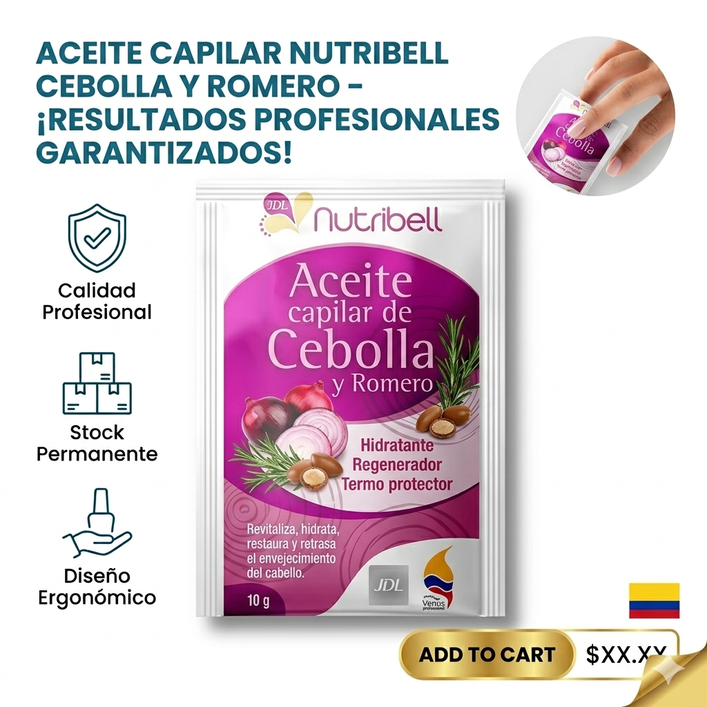 ACEITE CAPILAR NUTRIBELL
