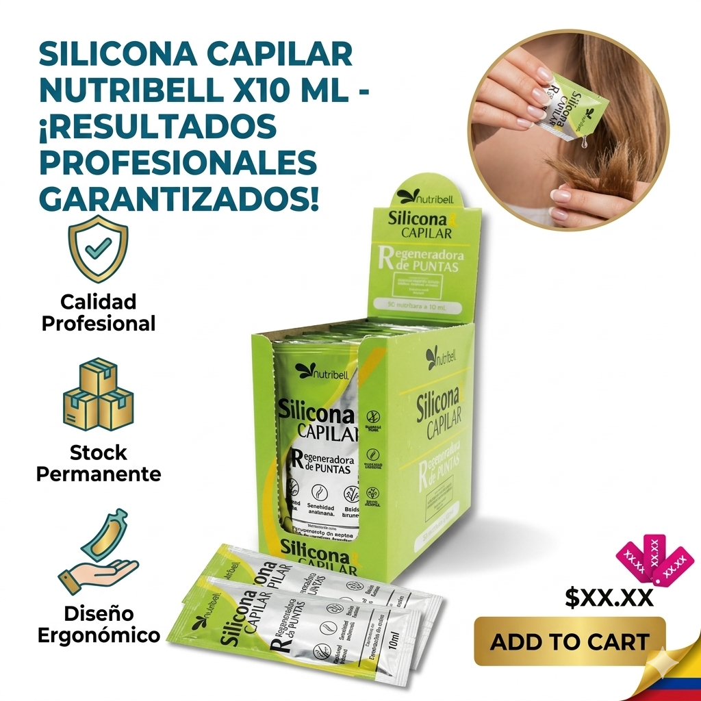 SILICONA CAPILAR NUTRIBELL X10 ML 1