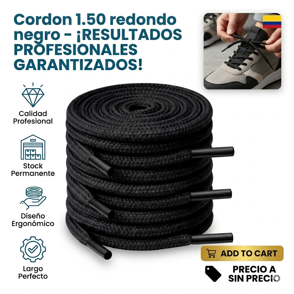 CORDON 1.50 REDONDO PAR 1