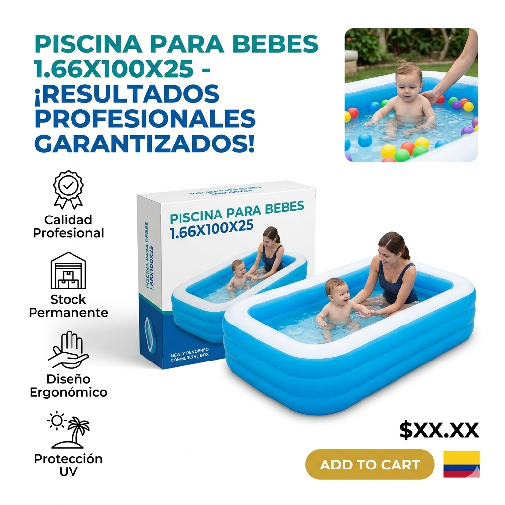 PISCINA PARA BEBES 1.66X100X25 1