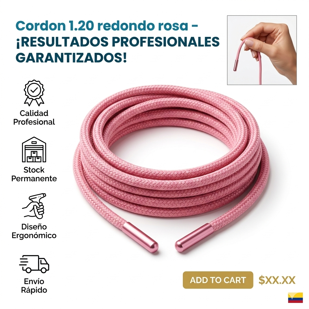 CORDON 1.20 REDONDO 1/4 1