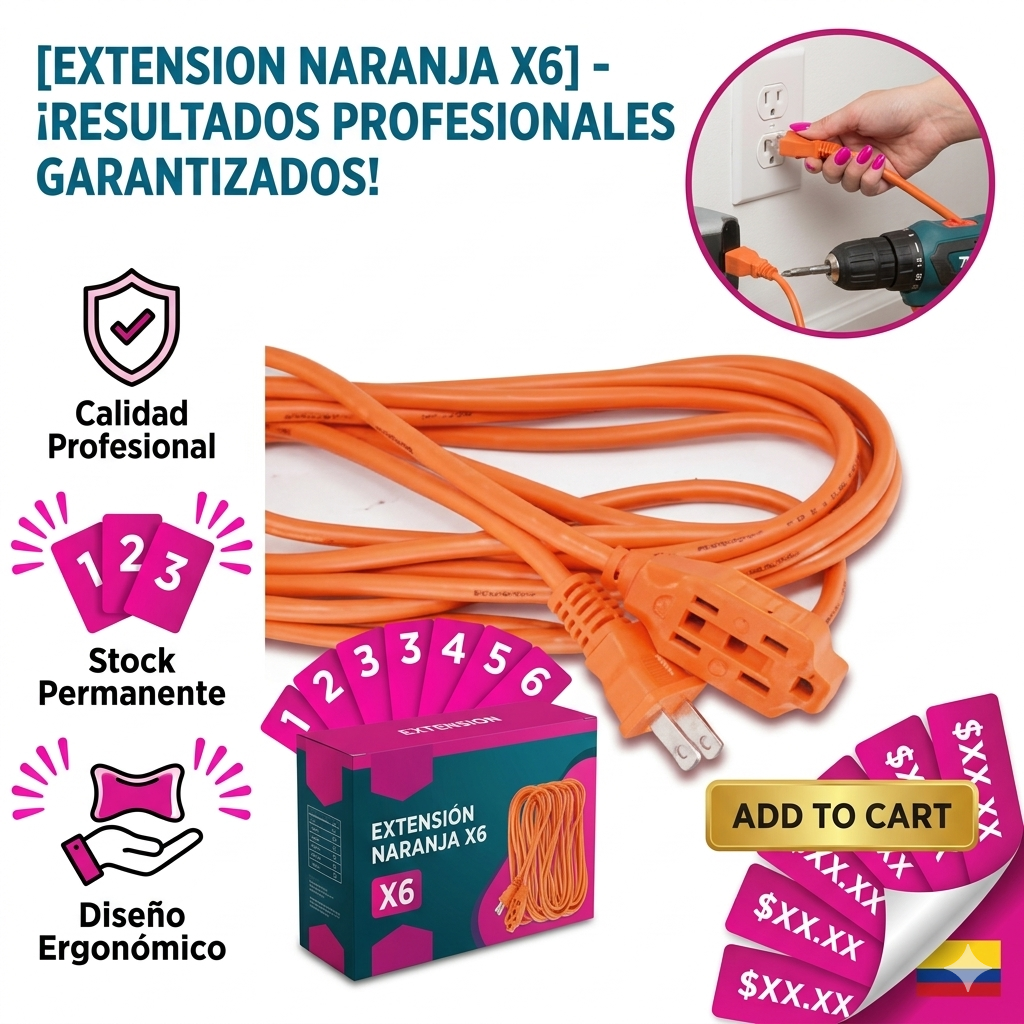 EXTENSION NARANJA X6 1